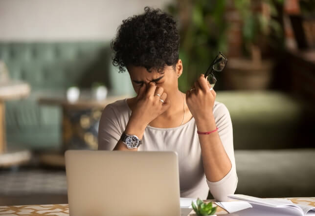 weight loss - stress and overwork